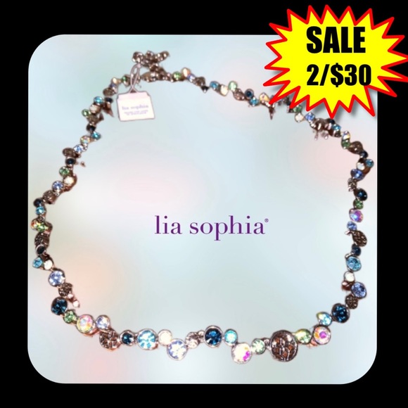 Lia Sophia Jewelry - Beautiful retired Lia Sophia necklace NWT
